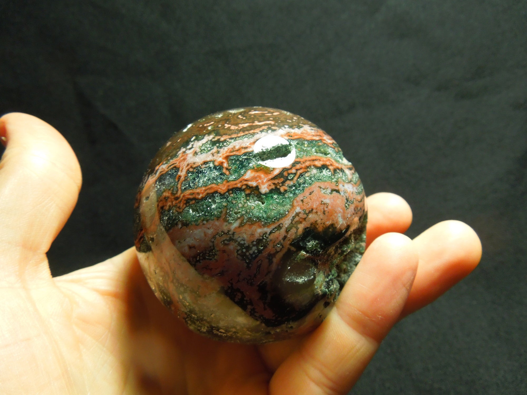 Ocean Jasper Sphere