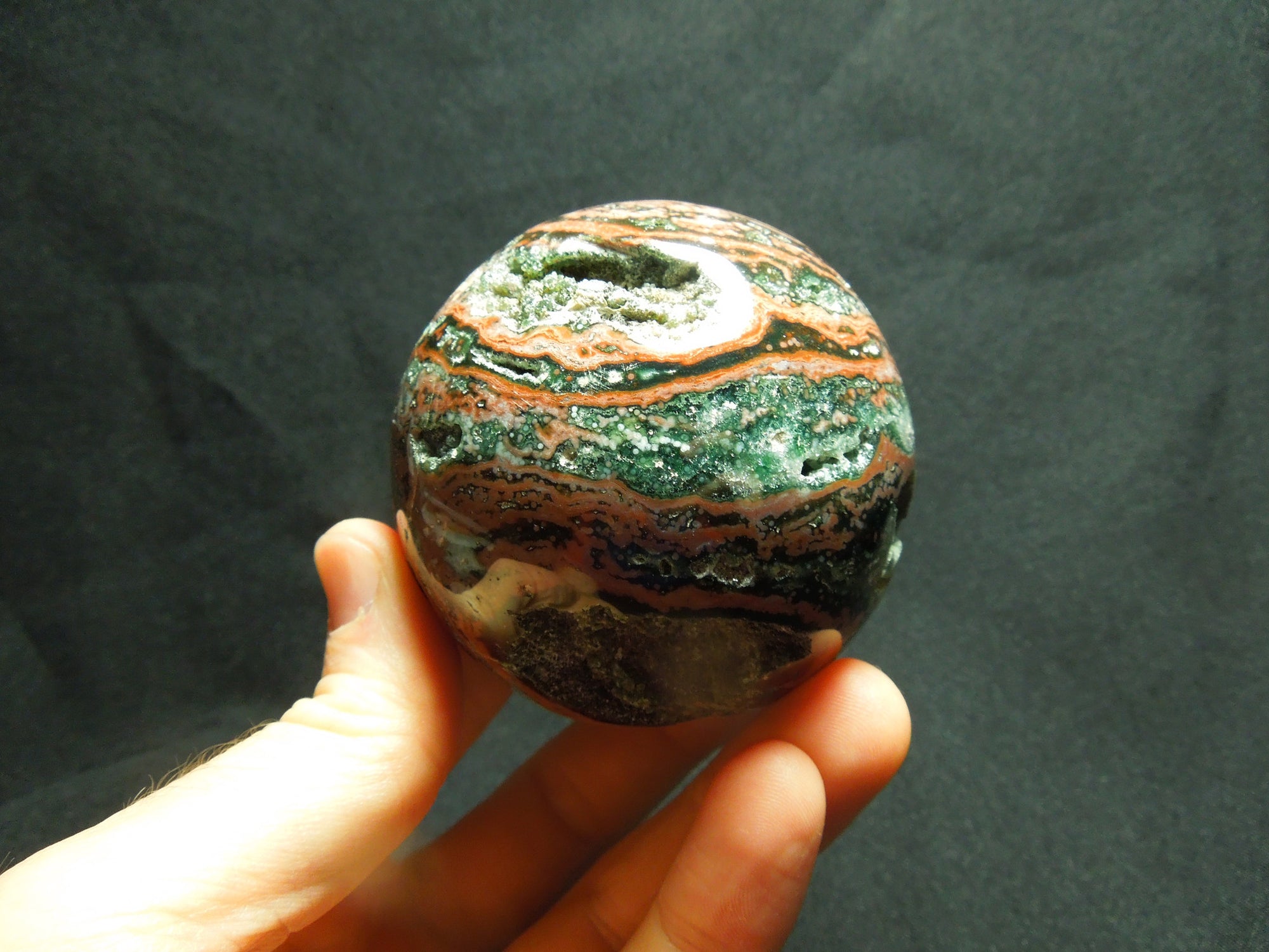 Ocean Jasper Sphere
