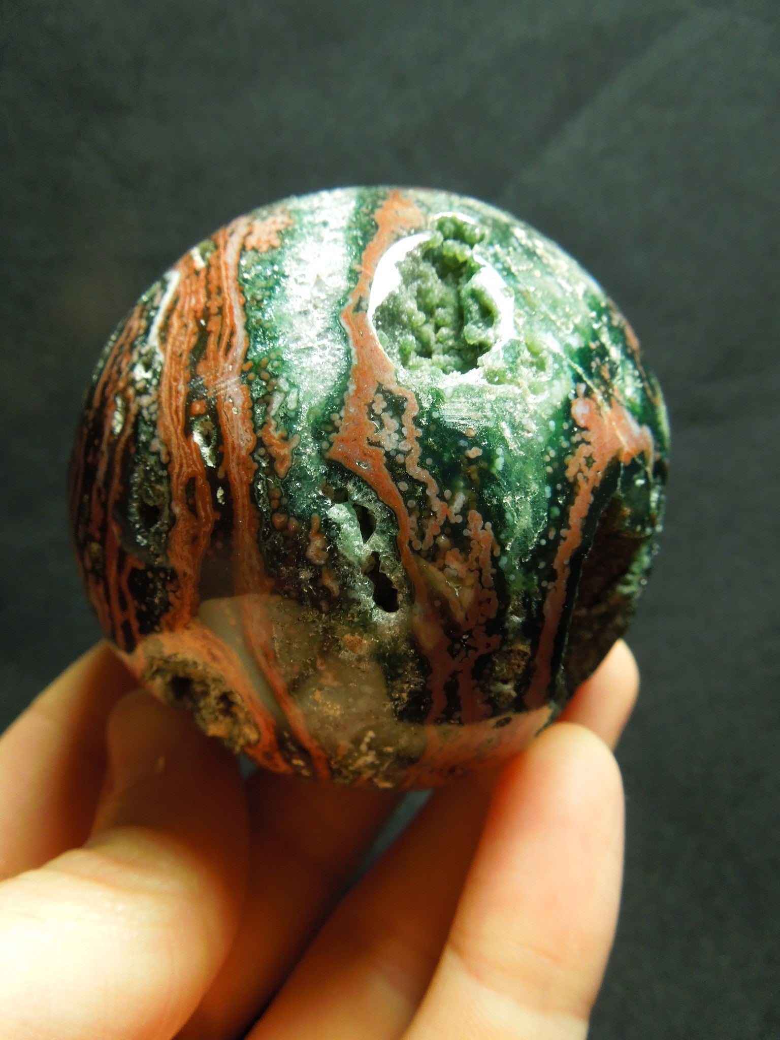 Ocean Jasper Sphere