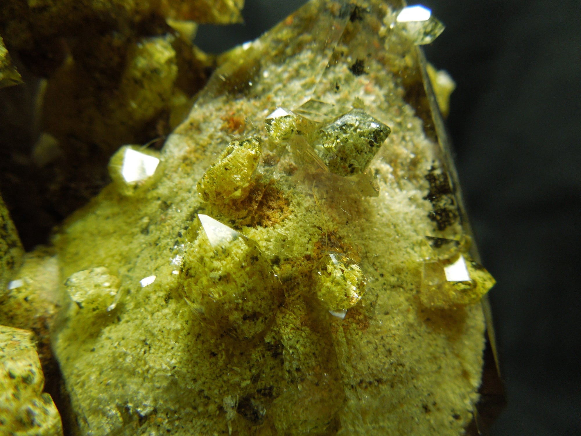 Chlorite Quartz Cluster, Lodolite