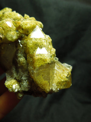 Chlorite Quartz Cluster, Lodolite