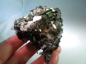 Quartz w/ Green Tourmaline