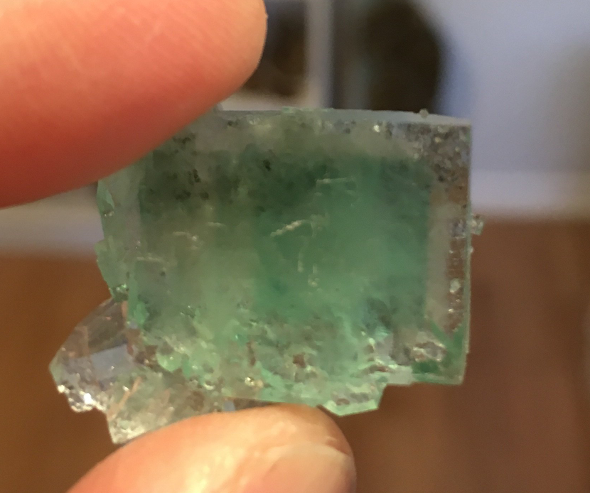 Fluorite Cube, Xianghuapu Mine, Hunan Province, China
