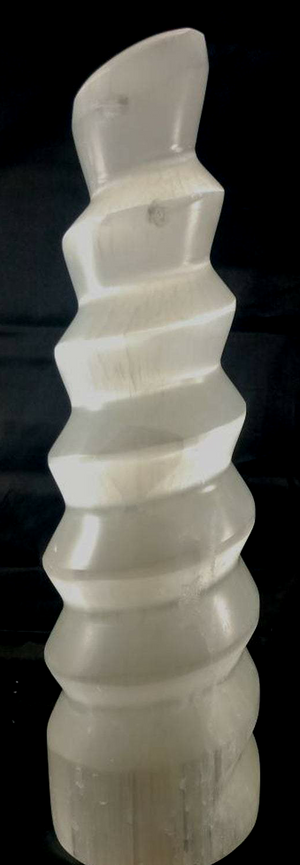 Selenite Lamp (Spiral)