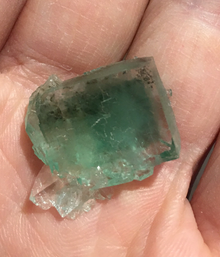 Fluorite Cube, Xianghuapu Mine, Hunan Province, China