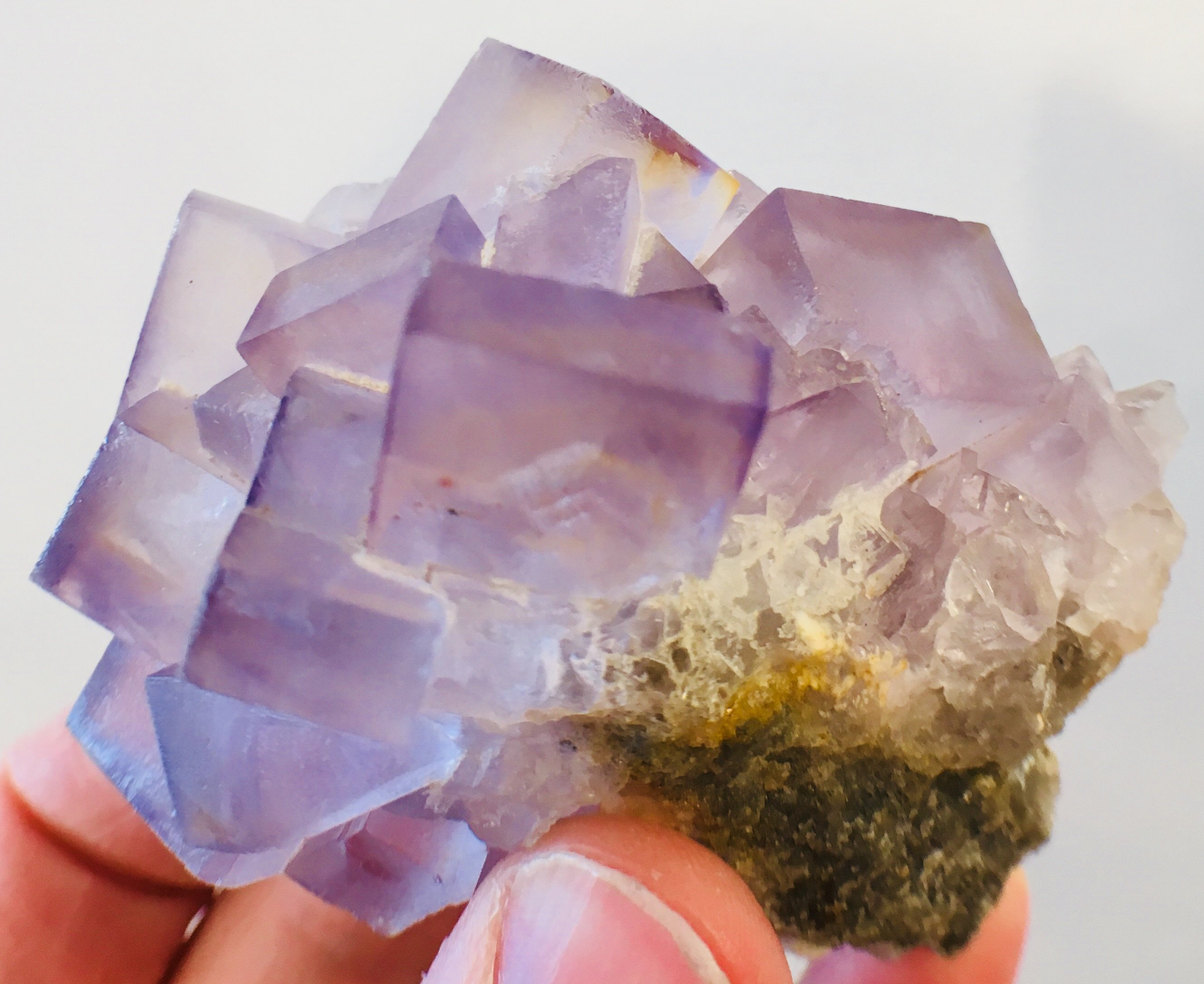 Fluorite, Tauorirt Mine, Morocco