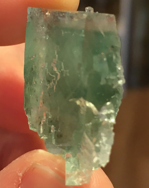 Fluorite Cube, Xianghuapu Mine, Hunan Province, China