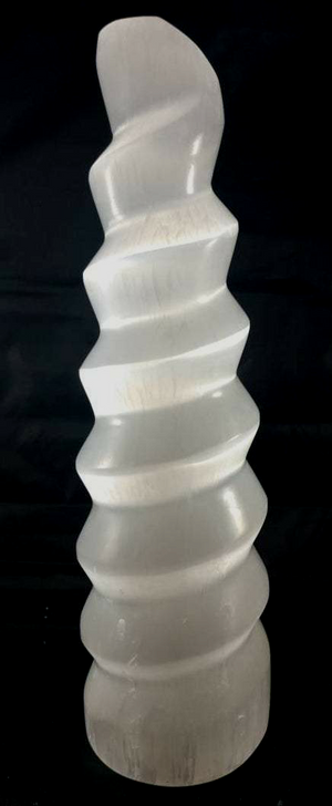 Selenite Lamp (Spiral)