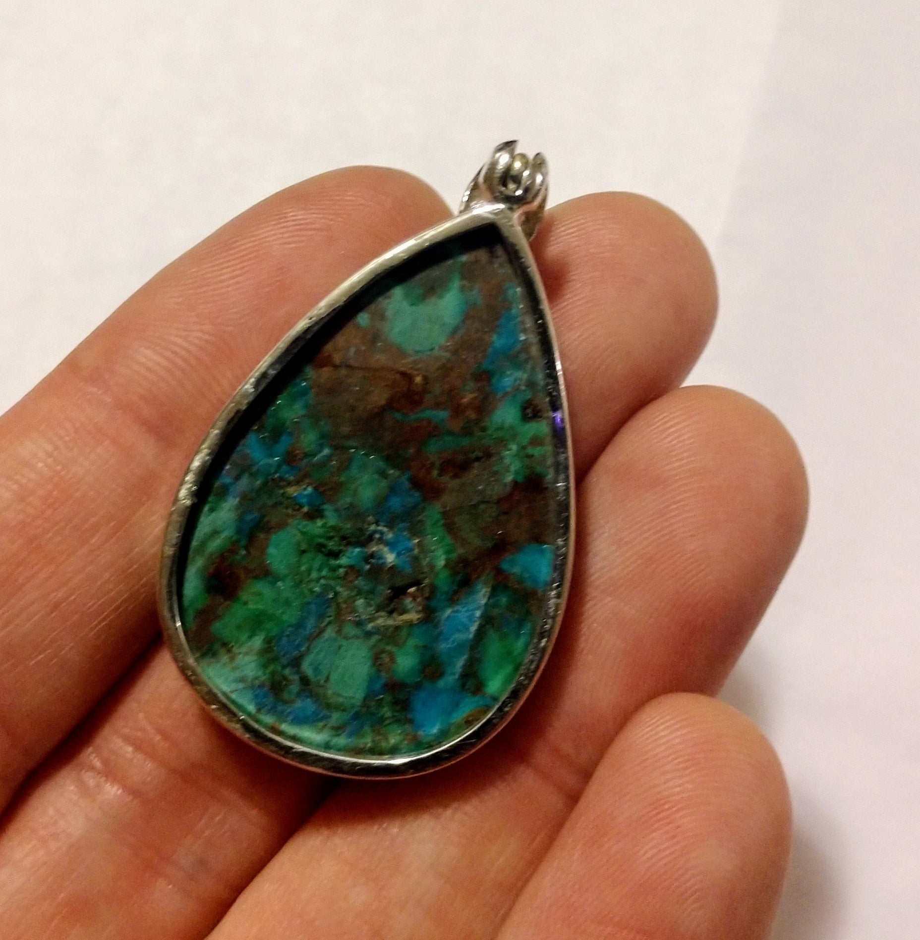 Chrysocolla Pendant