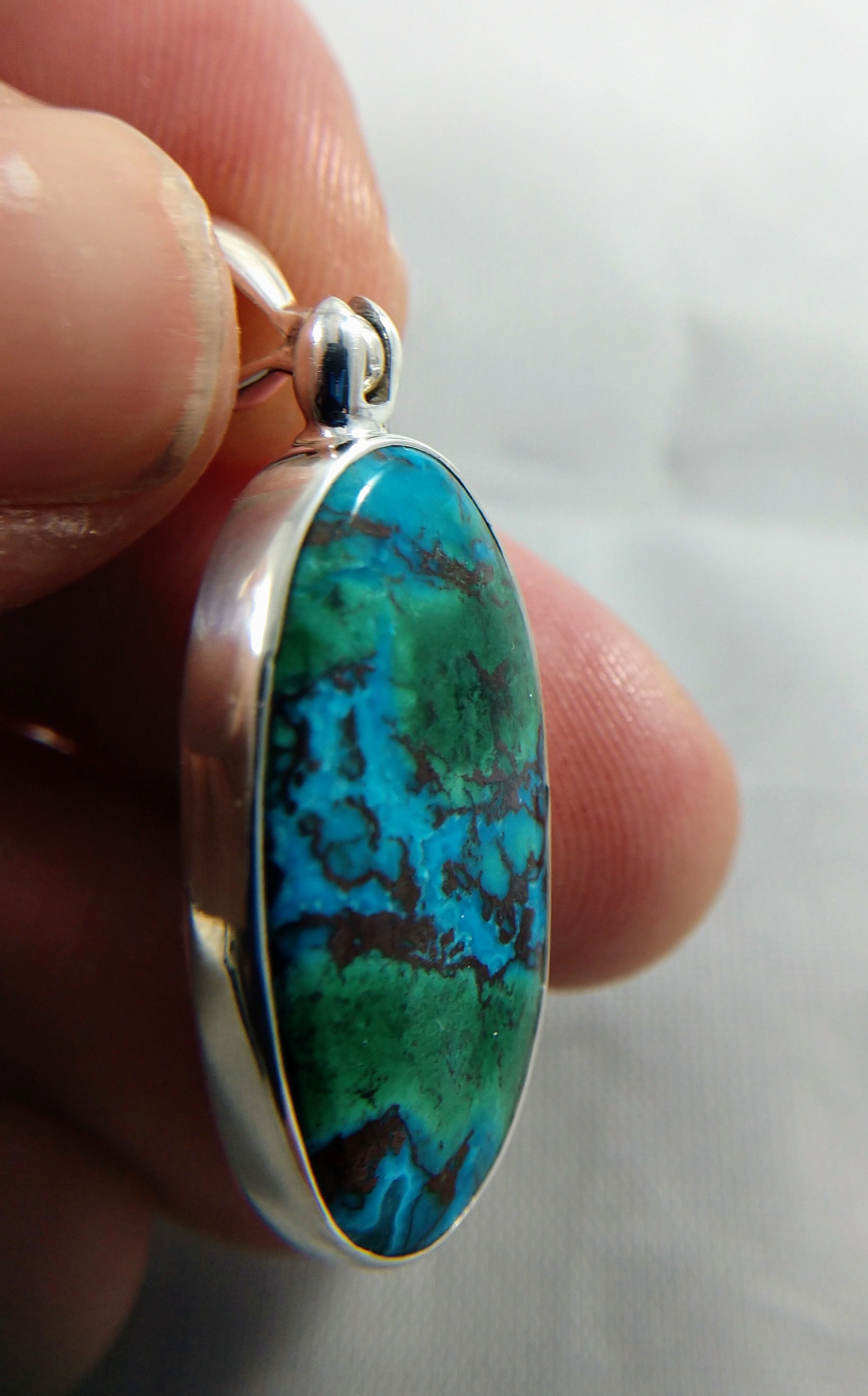 Chrysocolla Pendant