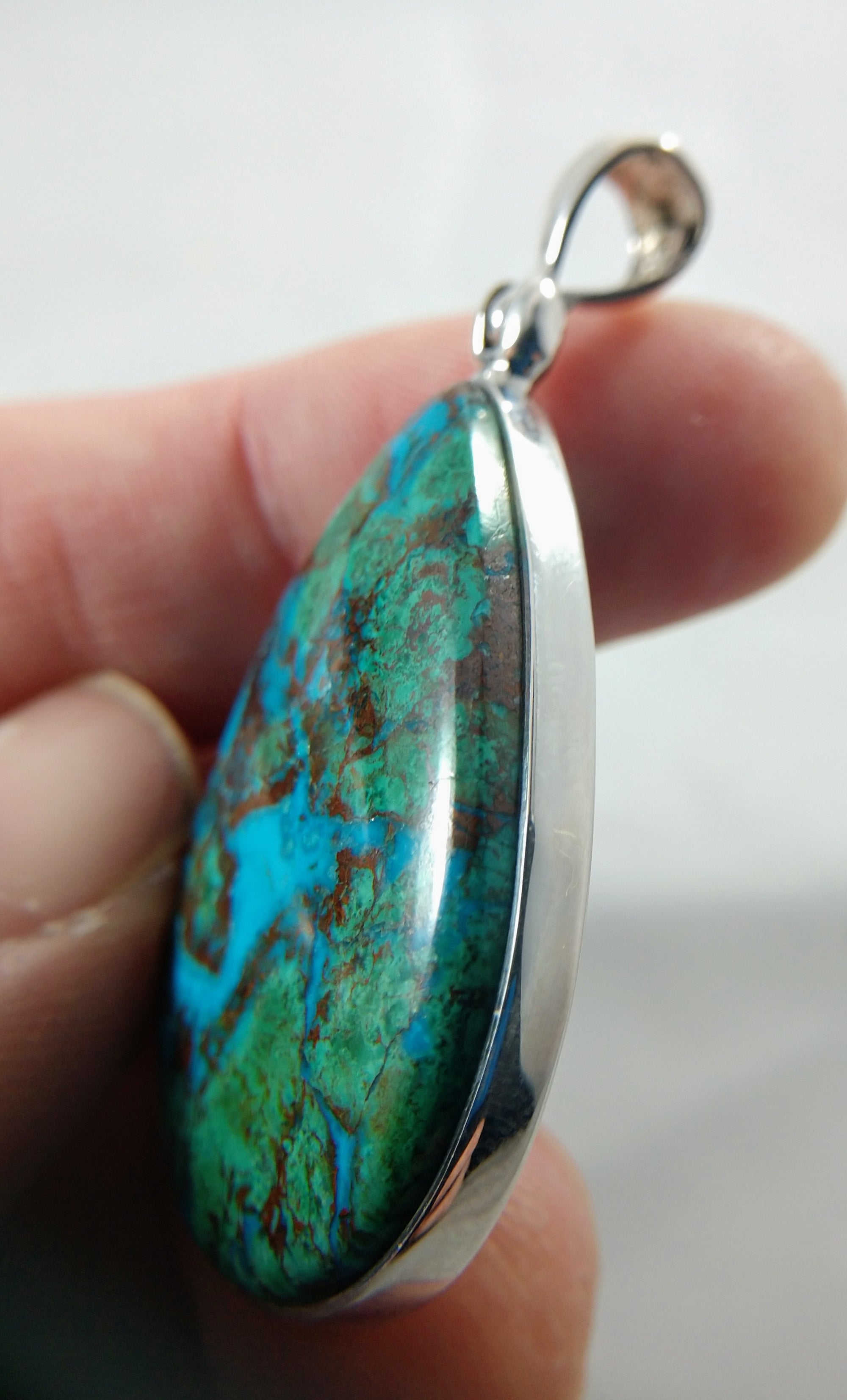 Chrysocolla Pendant