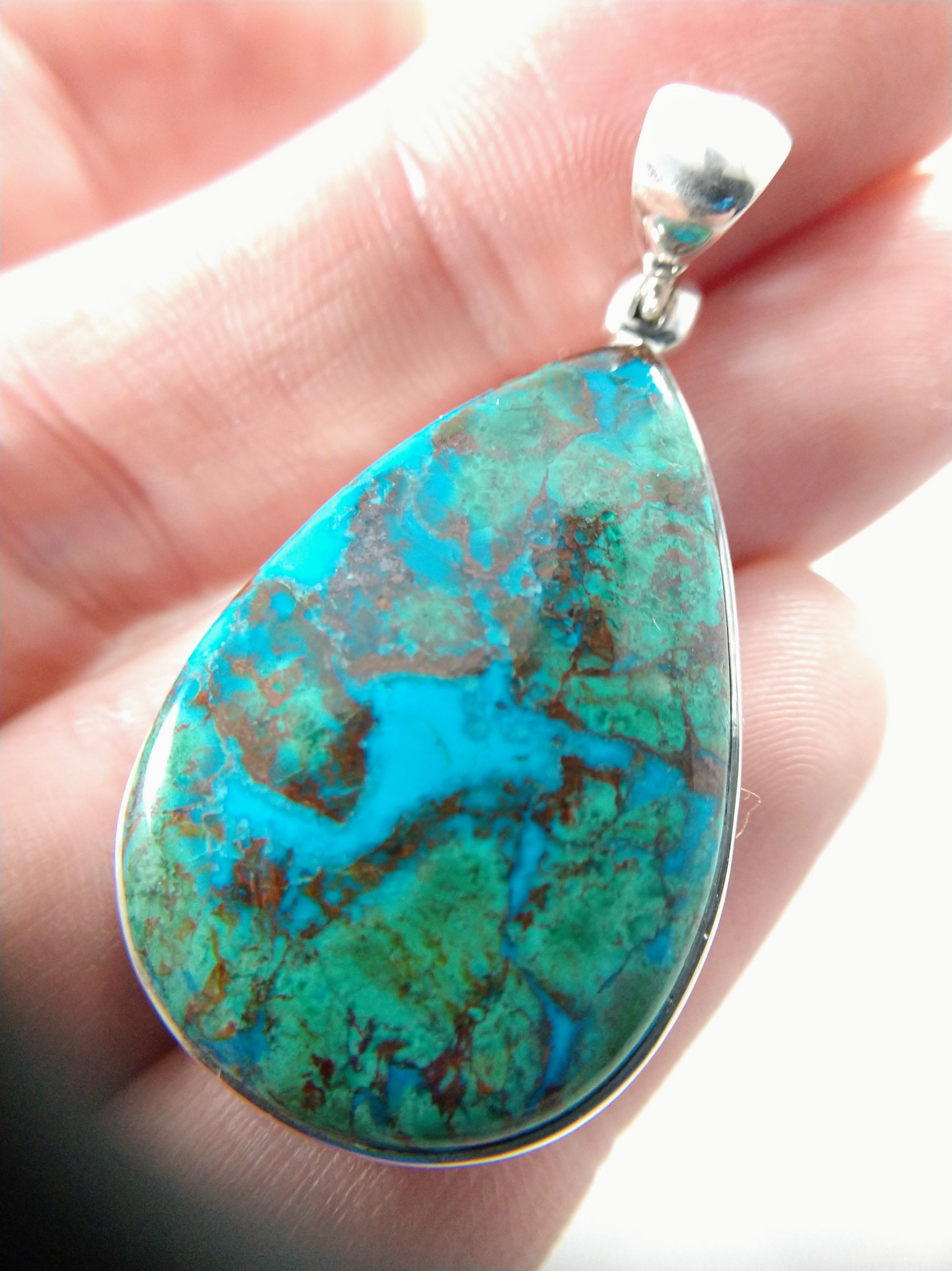 Chrysocolla Pendant