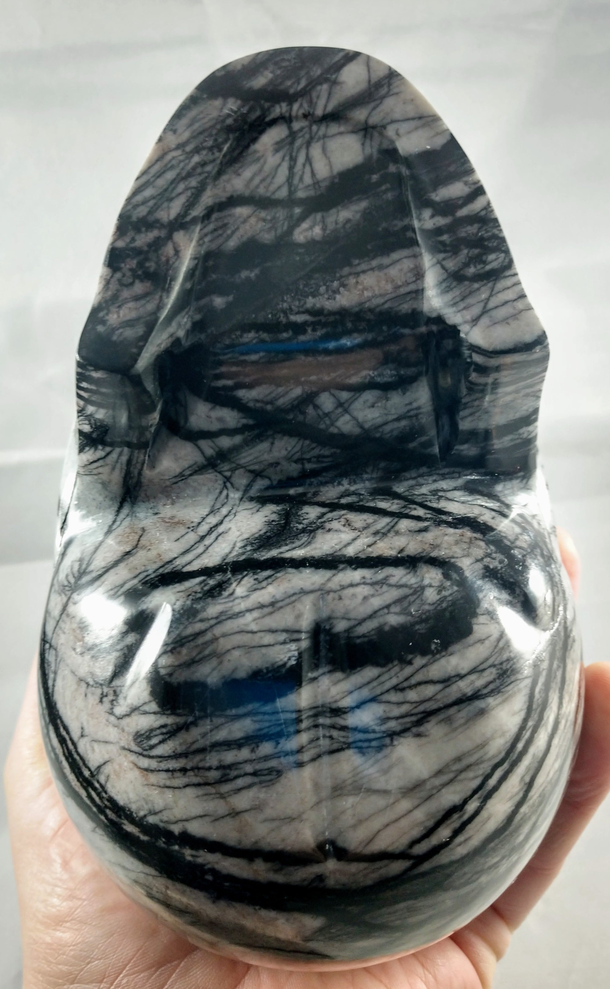 Picasso Jasper Skull, 4.15 lbs