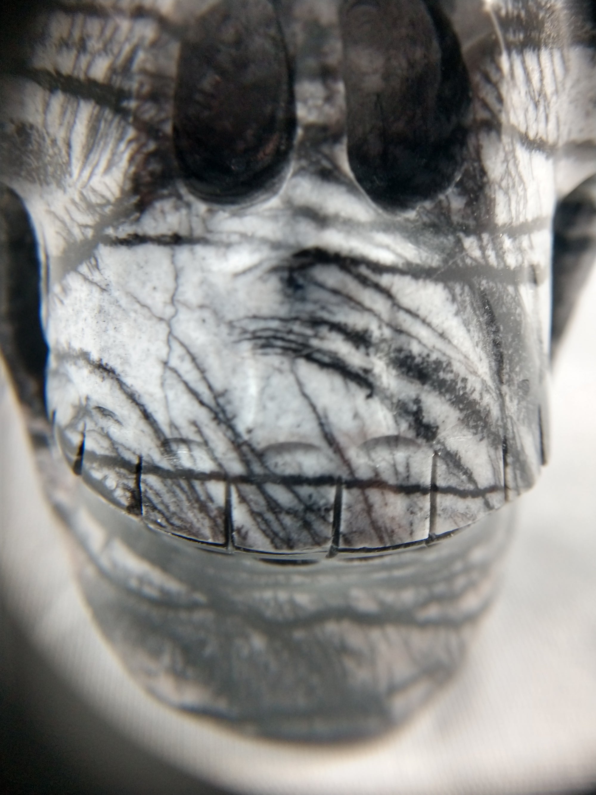 Picasso Jasper Skull, 4.15 lbs