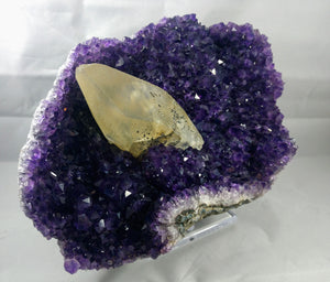 Amethyst with Calcite Formation, 5.53 lbs