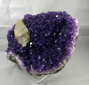 Amethyst with Calcite Formation, 5.53 lbs