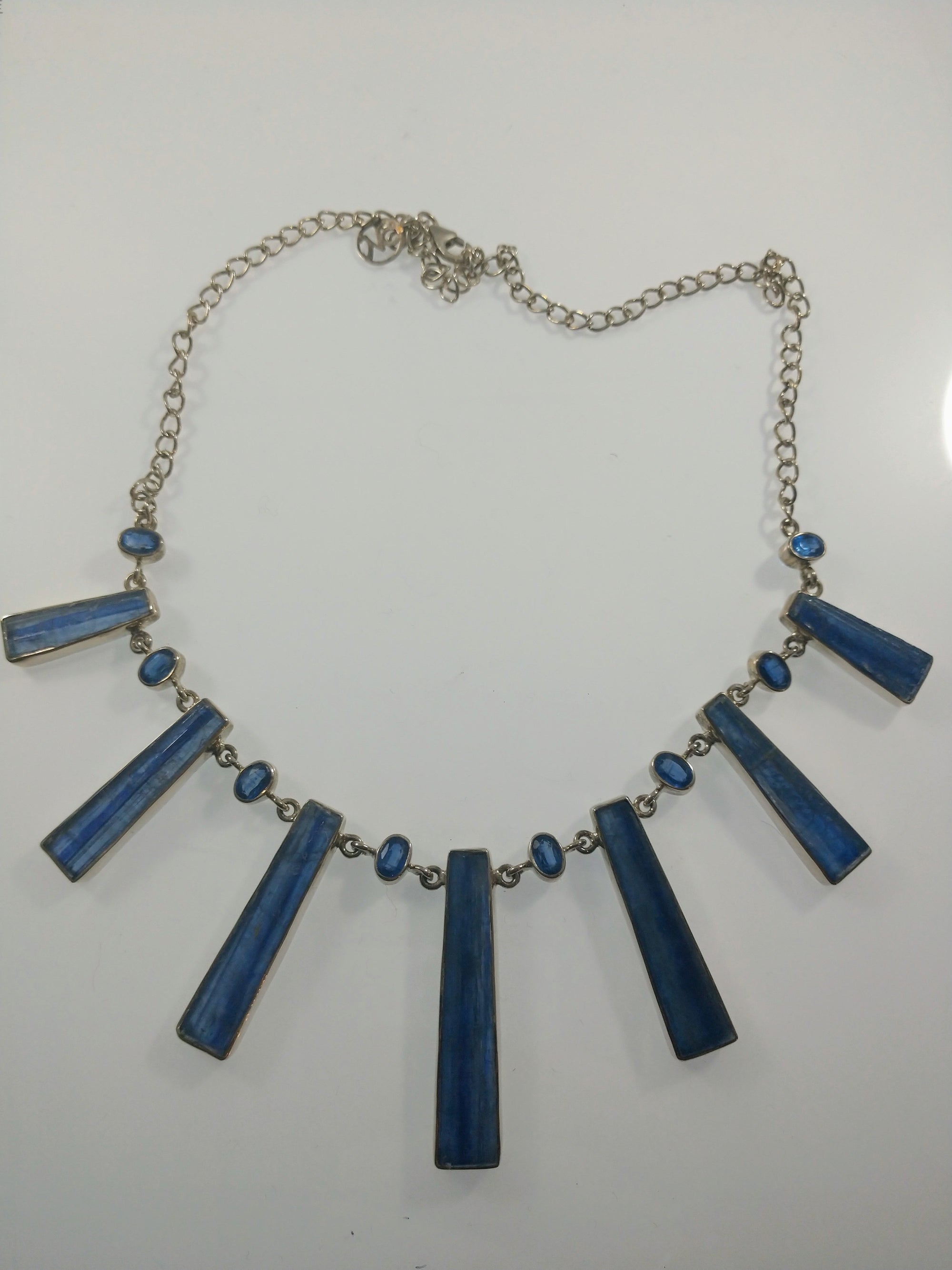 Blue Kyanite Blade Necklace