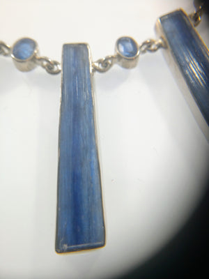 Blue Kyanite Blade Necklace