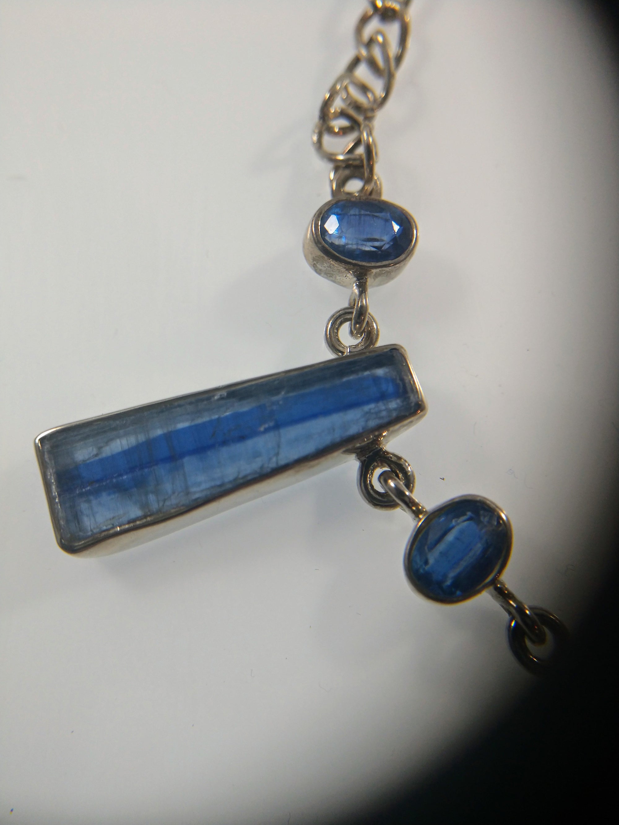 Blue Kyanite Blade Necklace