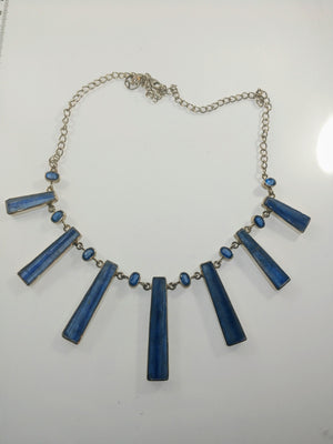 Blue Kyanite Blade Necklace