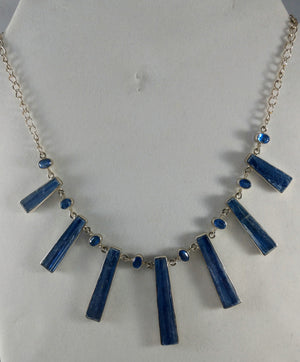 Blue Kyanite Blade Necklace