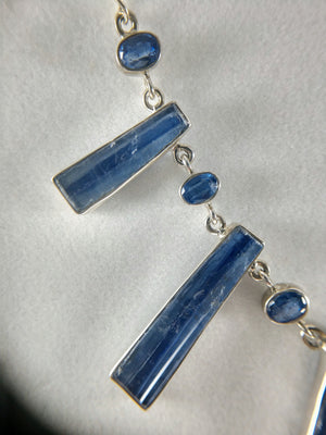 Blue Kyanite Blade Necklace