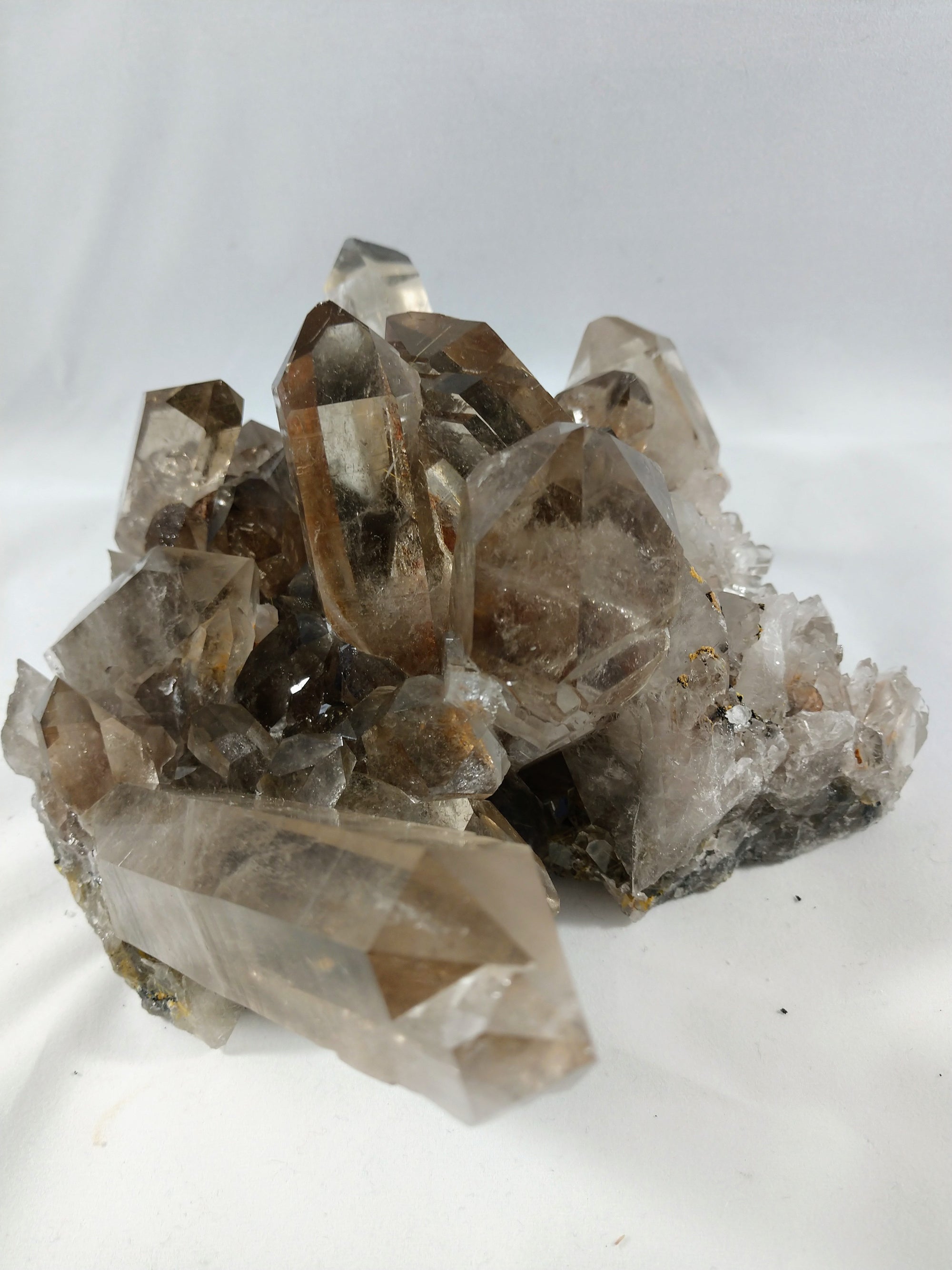 Smoky Quartz Cluster