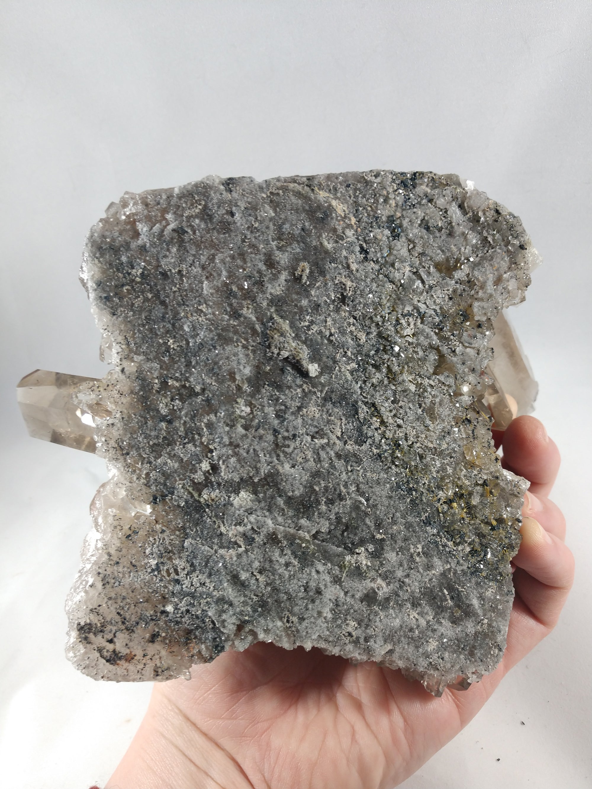 Smoky Quartz Cluster