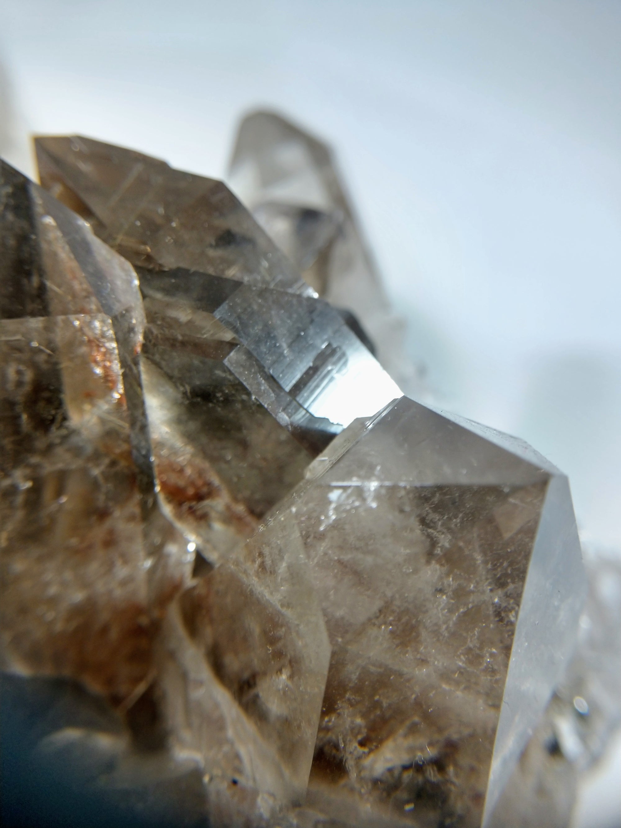 Smoky Quartz Cluster