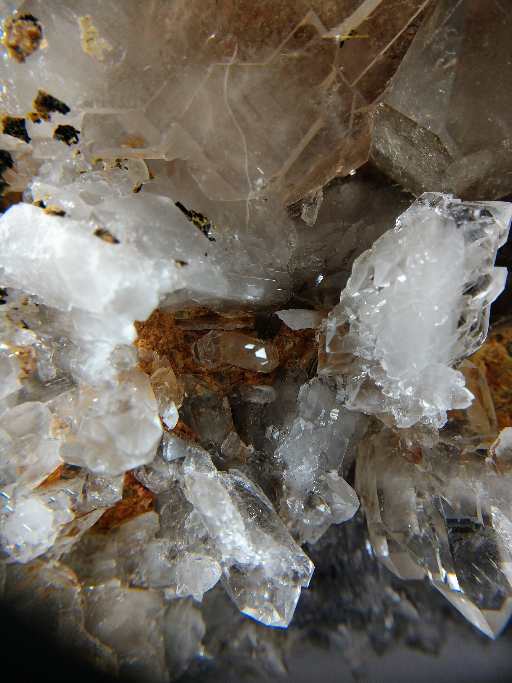 Smoky Quartz Cluster