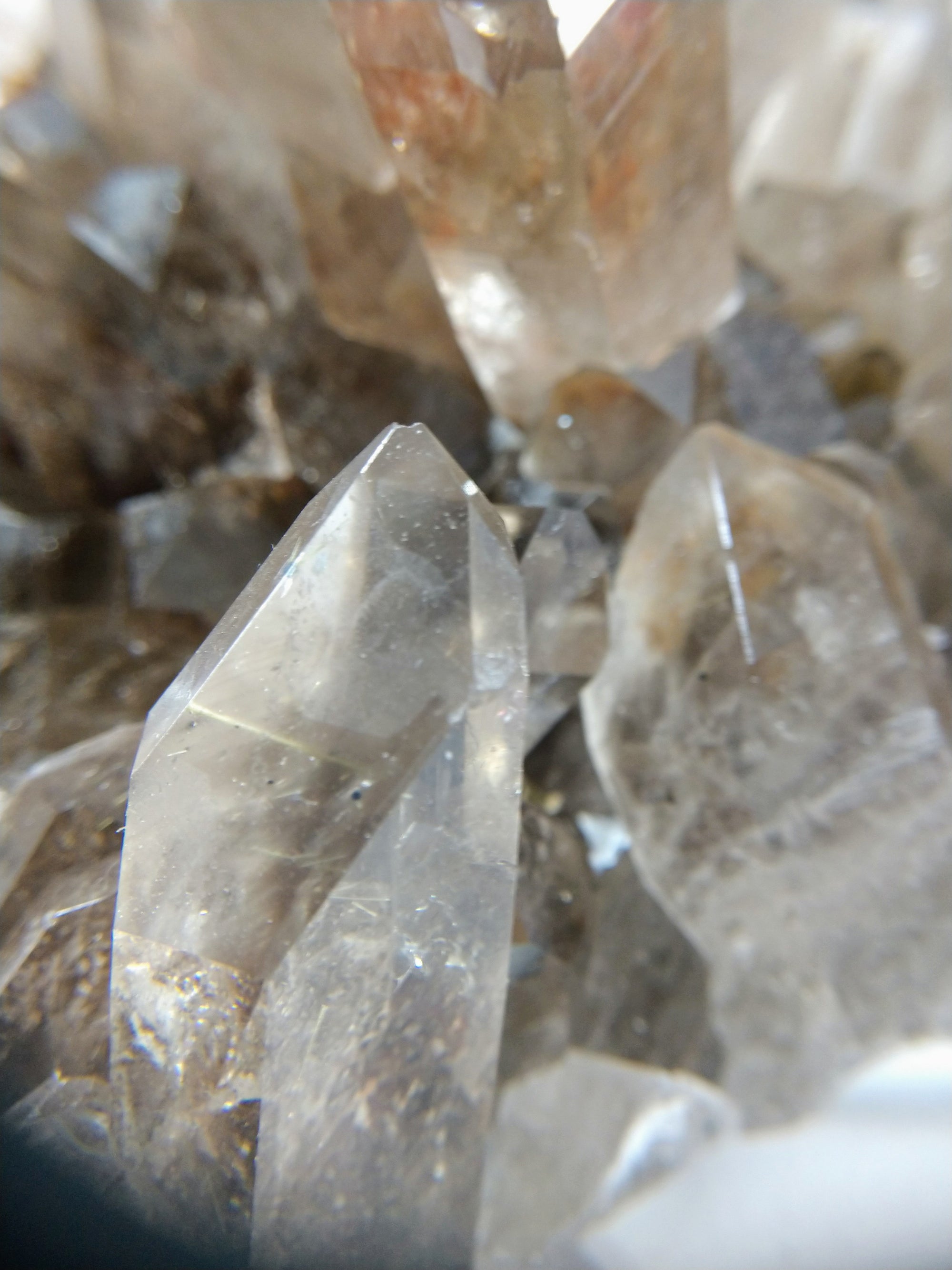 Smoky Quartz Cluster
