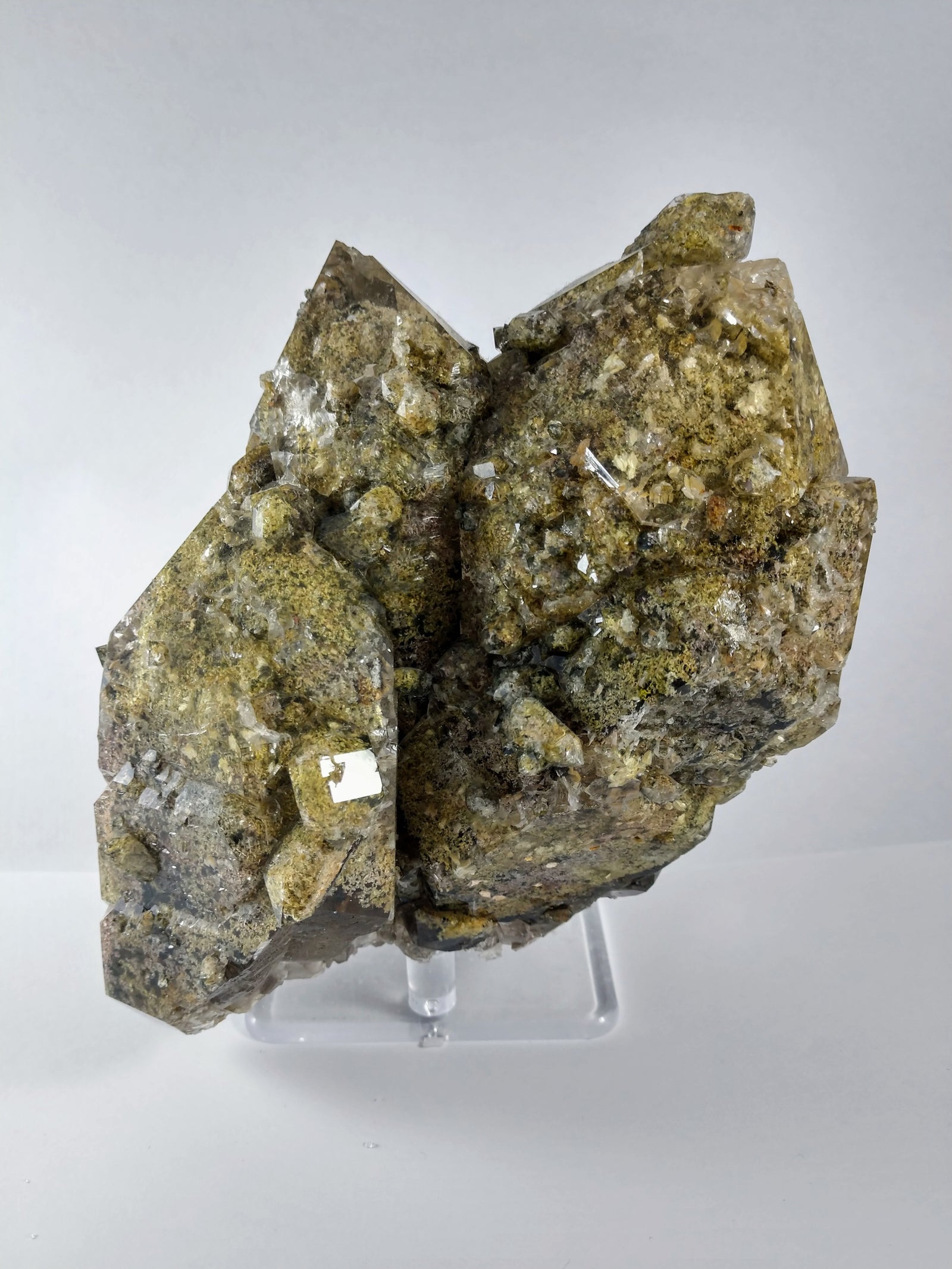 Lodolite (Quartz w/ Chlorite), Brasil