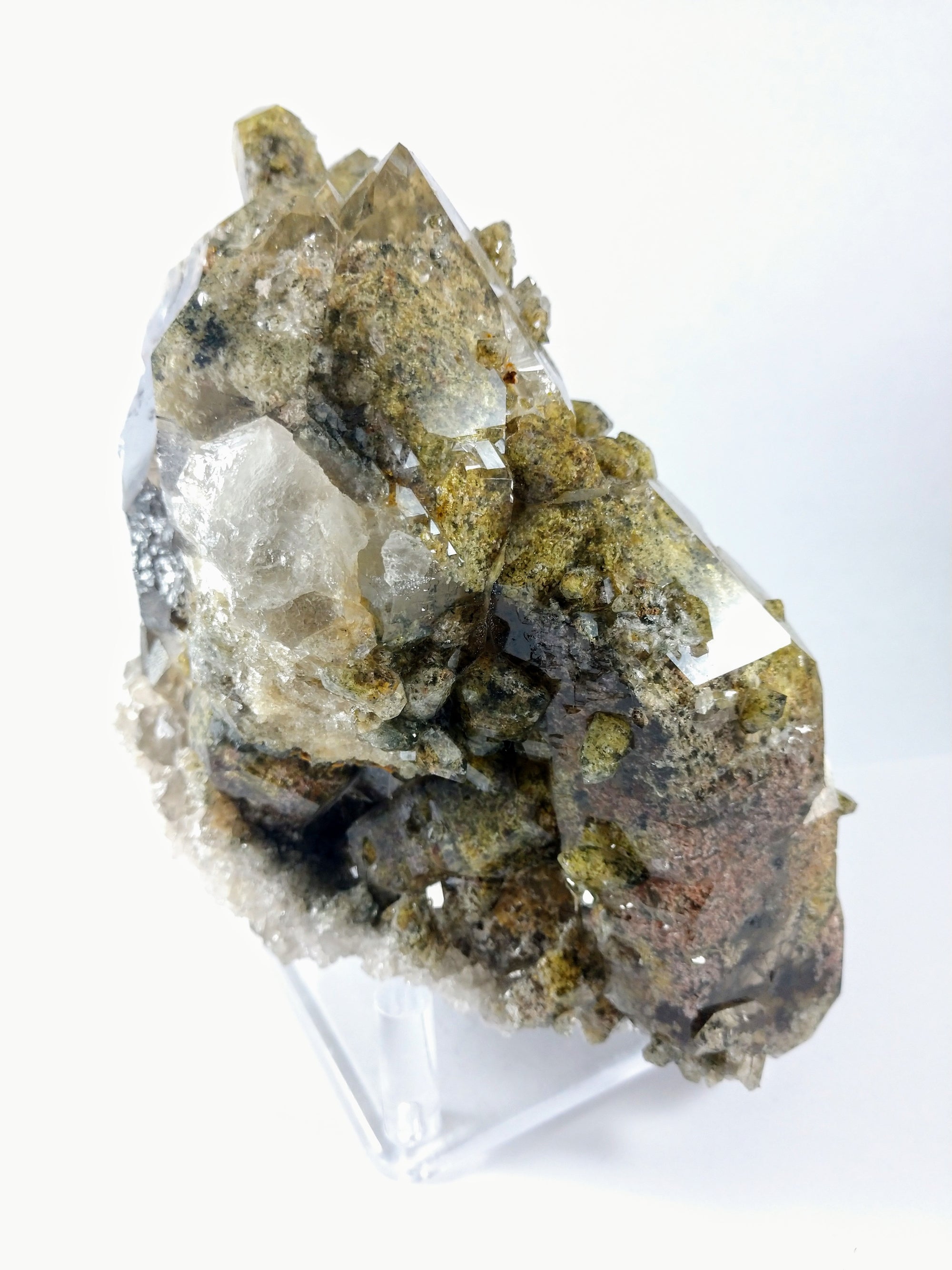 Lodolite (Quartz w/ Chlorite), Brasil