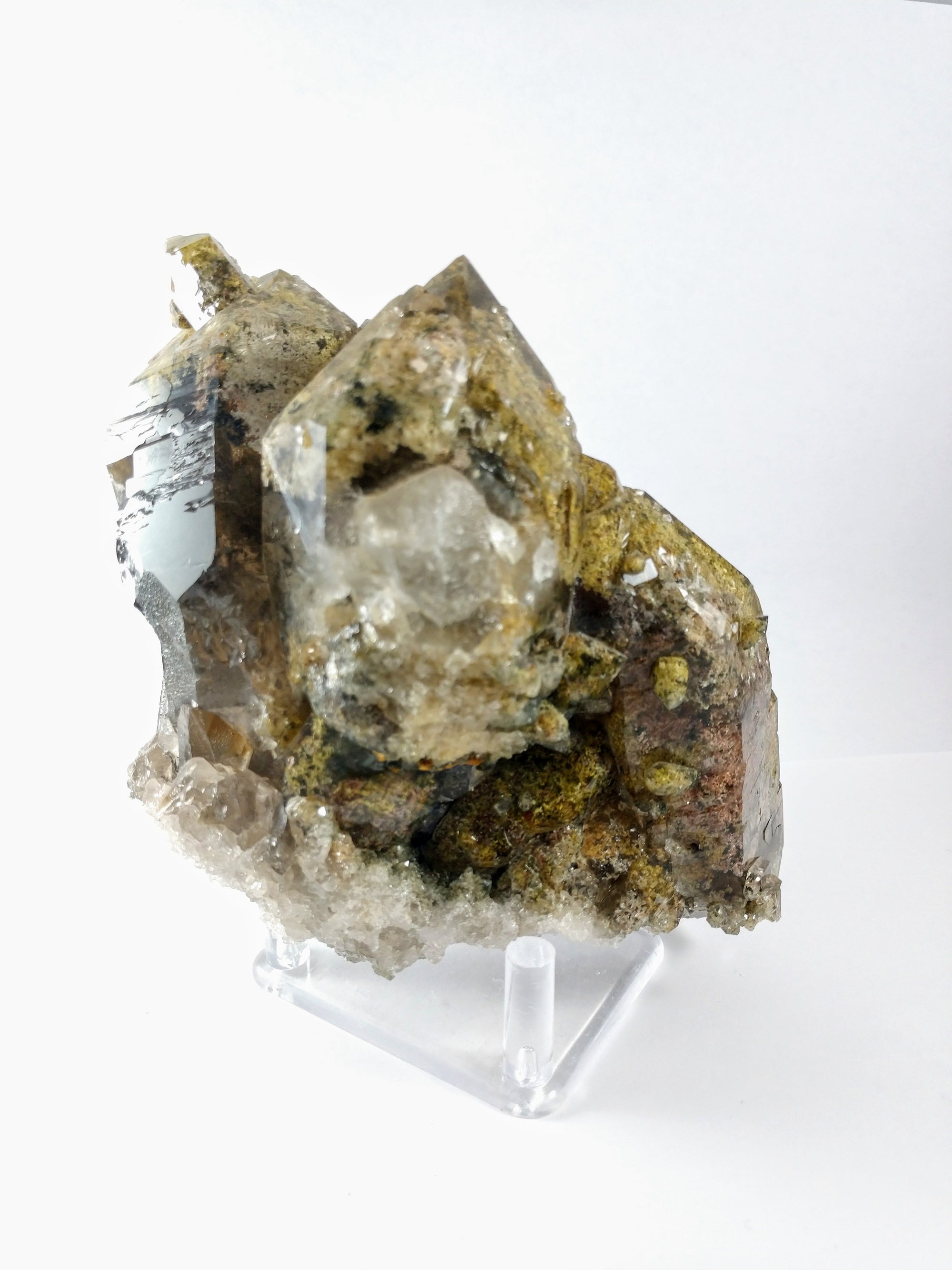 Lodolite (Quartz w/ Chlorite), Brasil