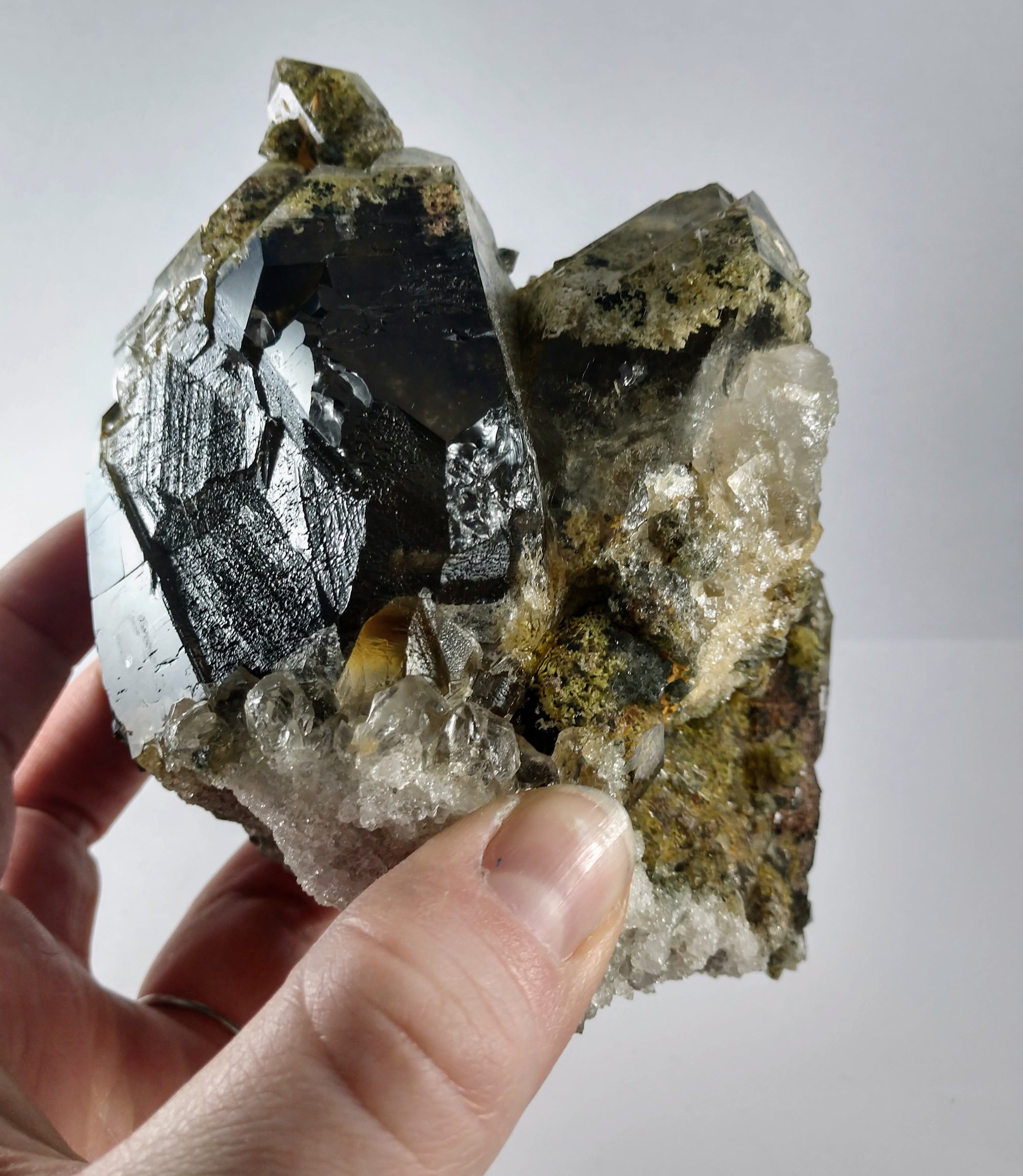 Lodolite (Quartz w/ Chlorite), Brasil