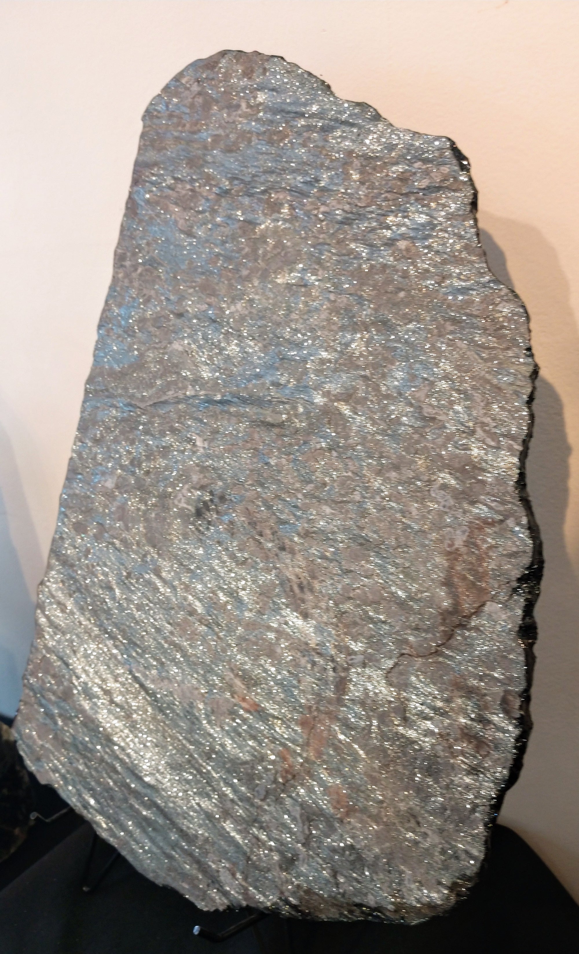 Specularite Hematite Slab, 5.5 lbs