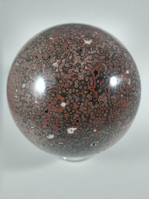 Ocean Jasper Sphere, 2.37 lbs.