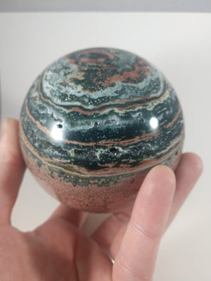 Ocean Jasper Sphere, 2.37 lbs.
