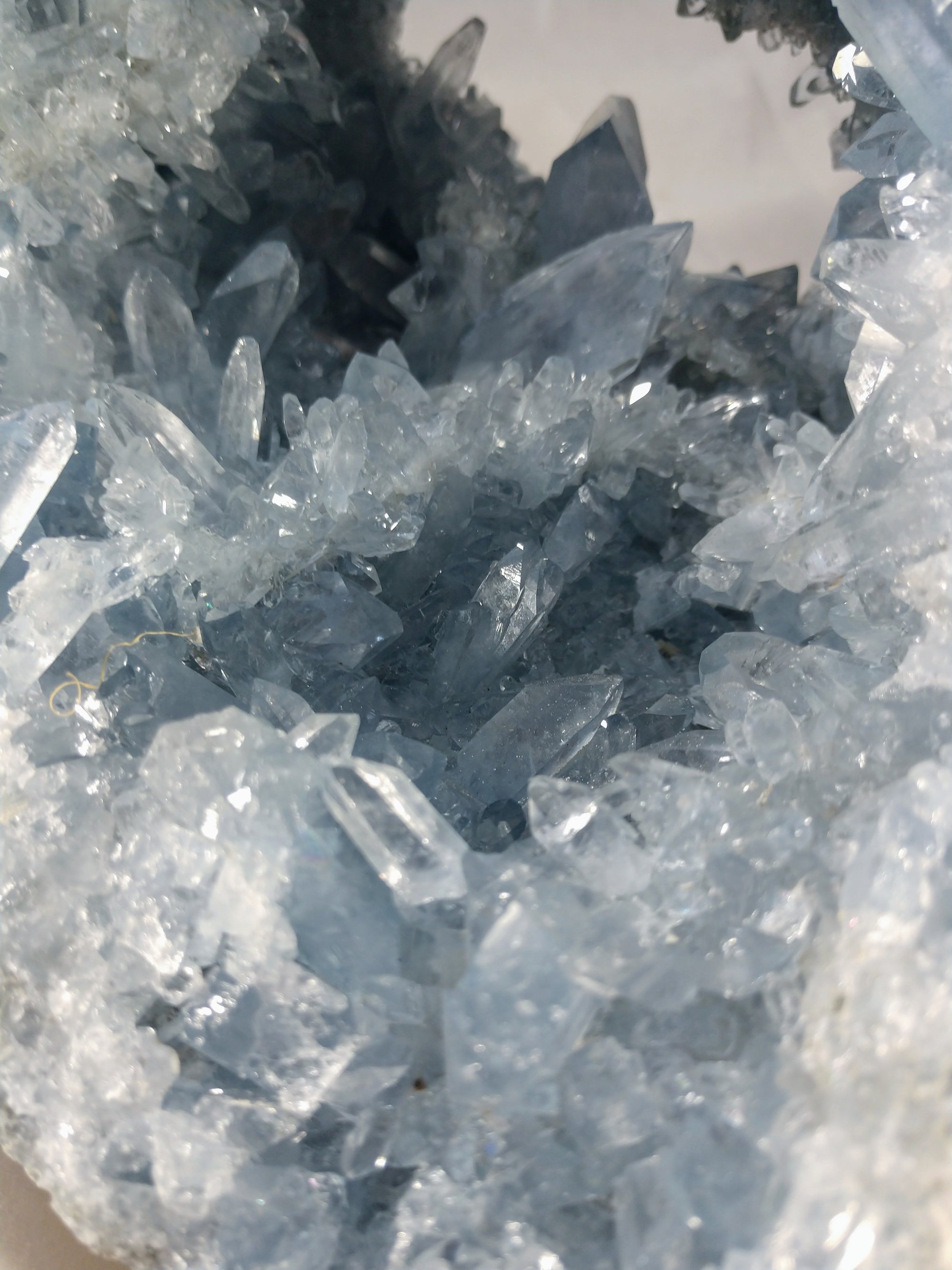 Celestite Geode from Madagascar, 8 lbs