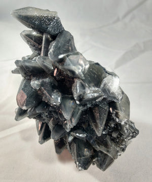 Dogtooth Calcite w/ Marcasite Phantoms