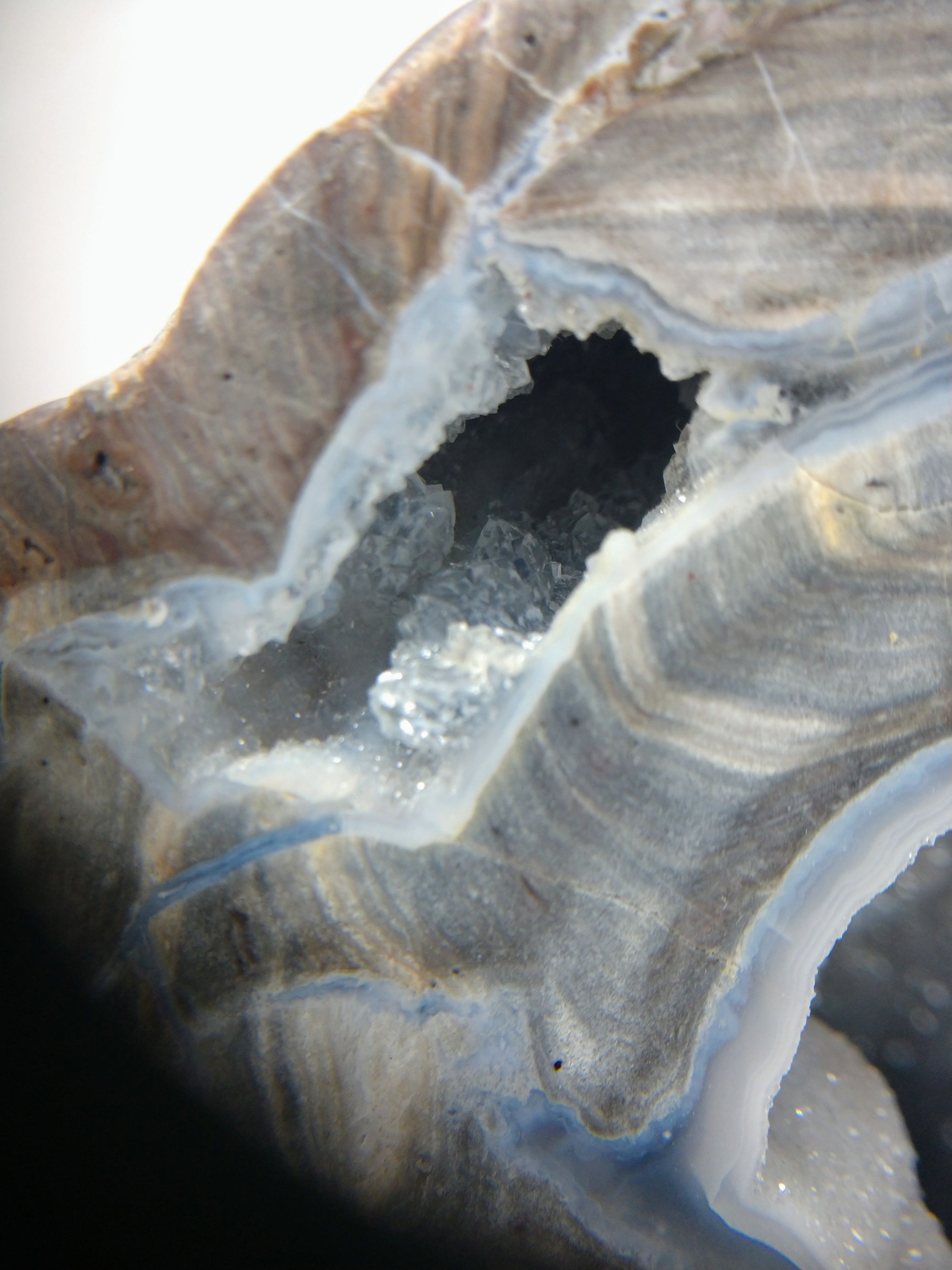 Druzy Quartz Geode, Utah