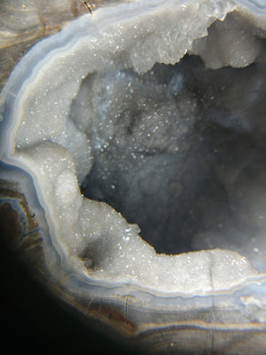 Druzy Quartz Geode, Utah