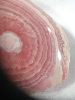 Rhodochrosite Stalactite Slice