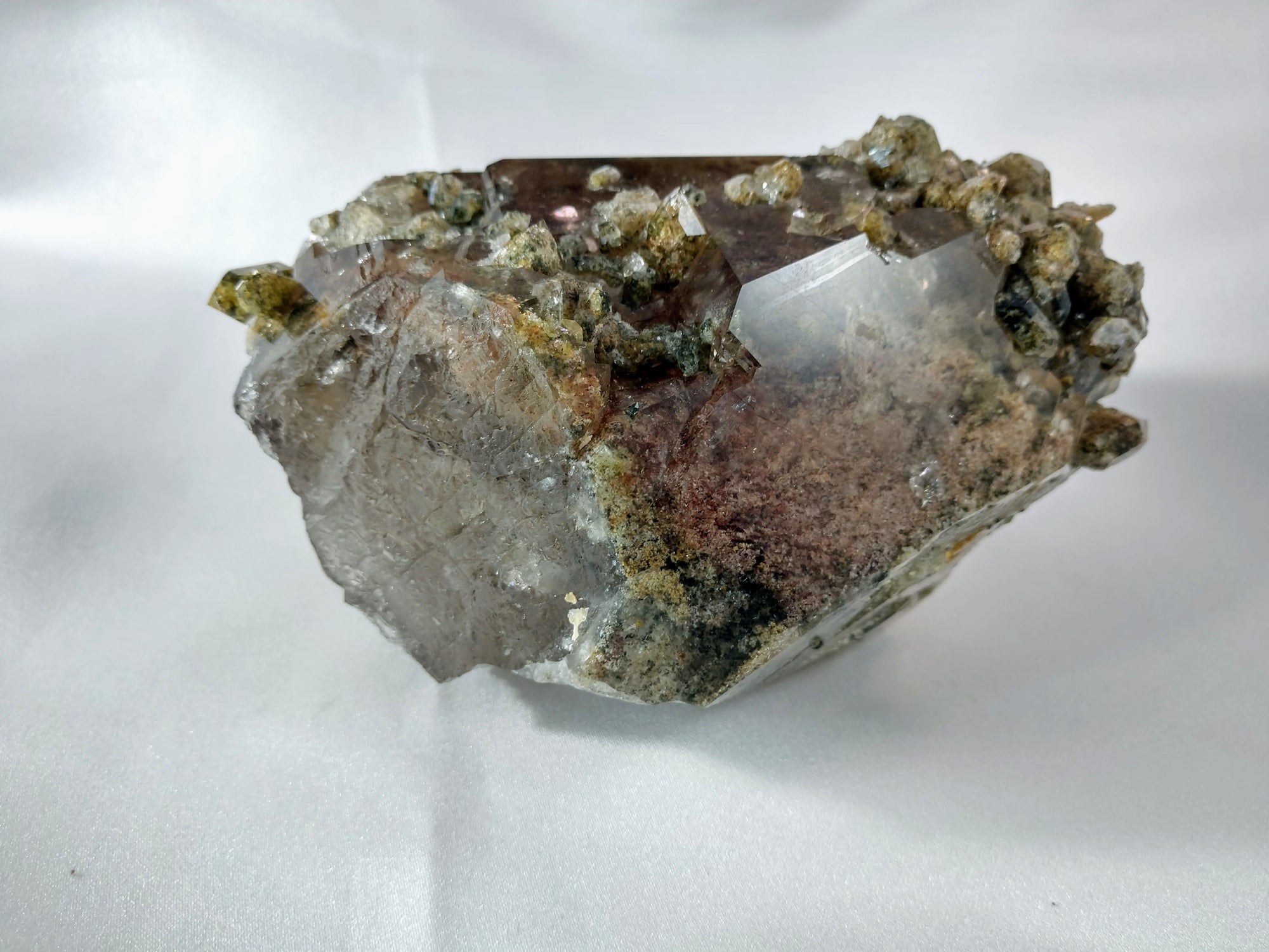 Lodolite (Quartz w/ Chlorite), Brasil
