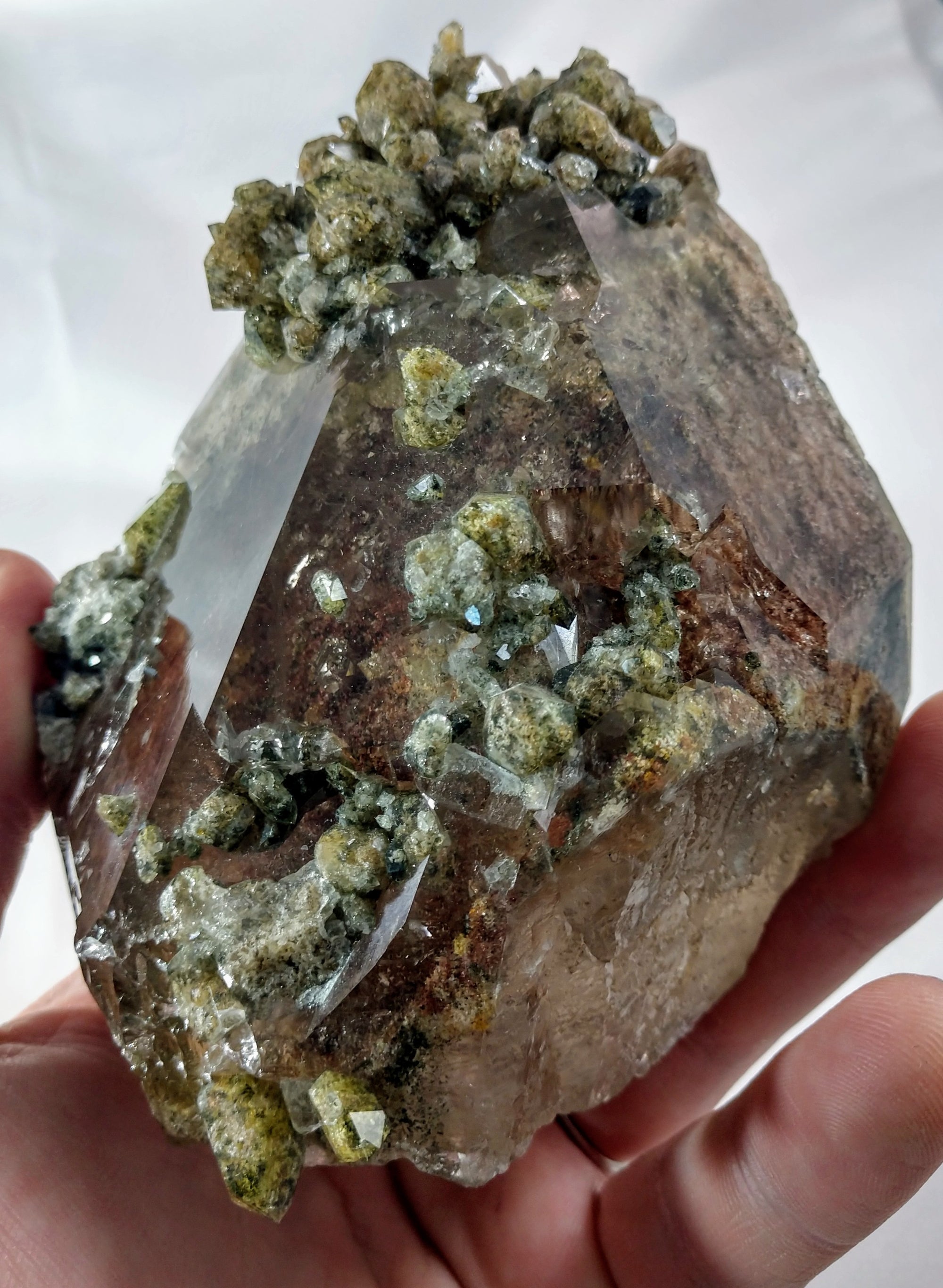 Lodolite (Quartz w/ Chlorite), Brasil