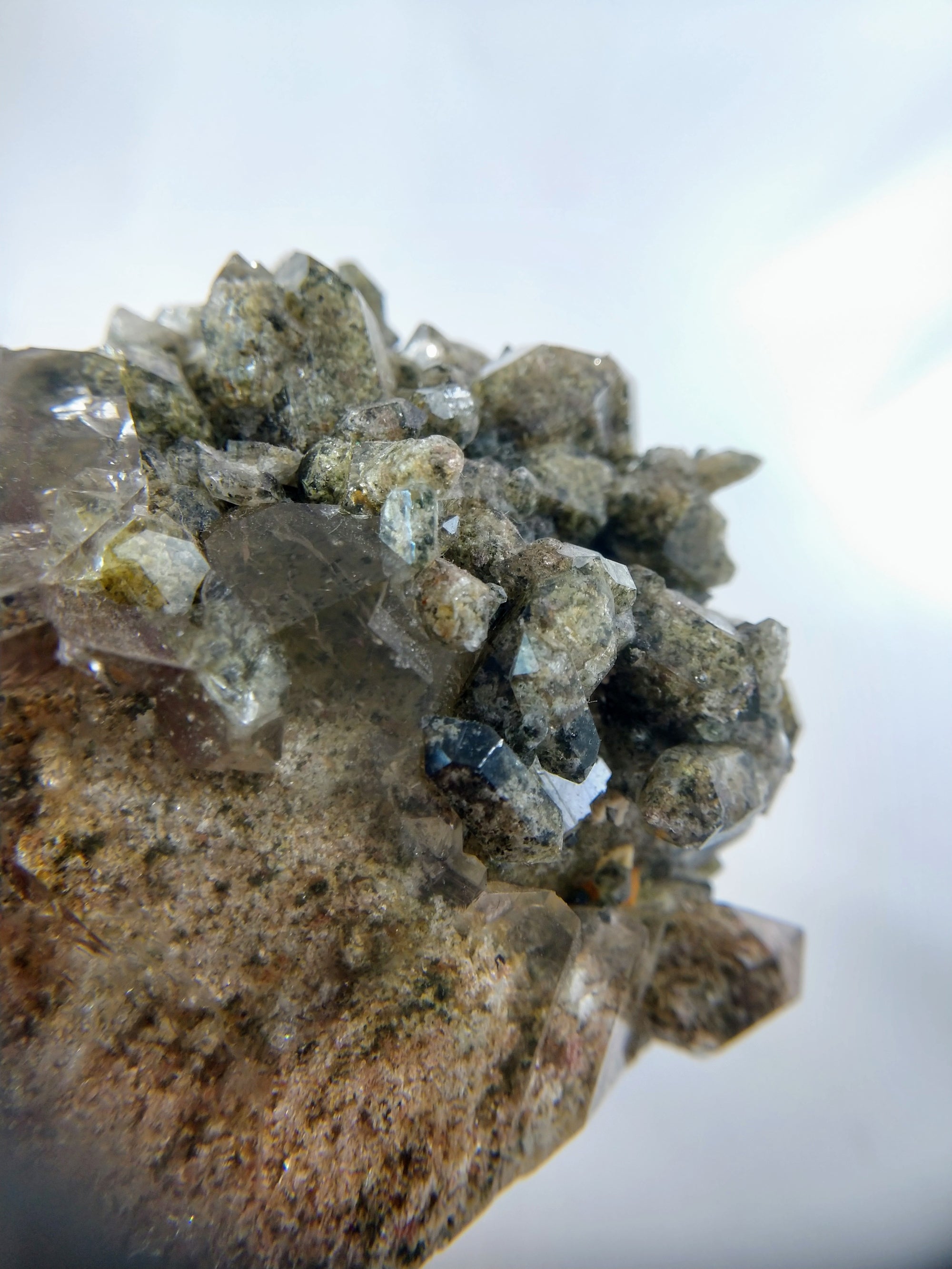 Lodolite (Quartz w/ Chlorite), Brasil
