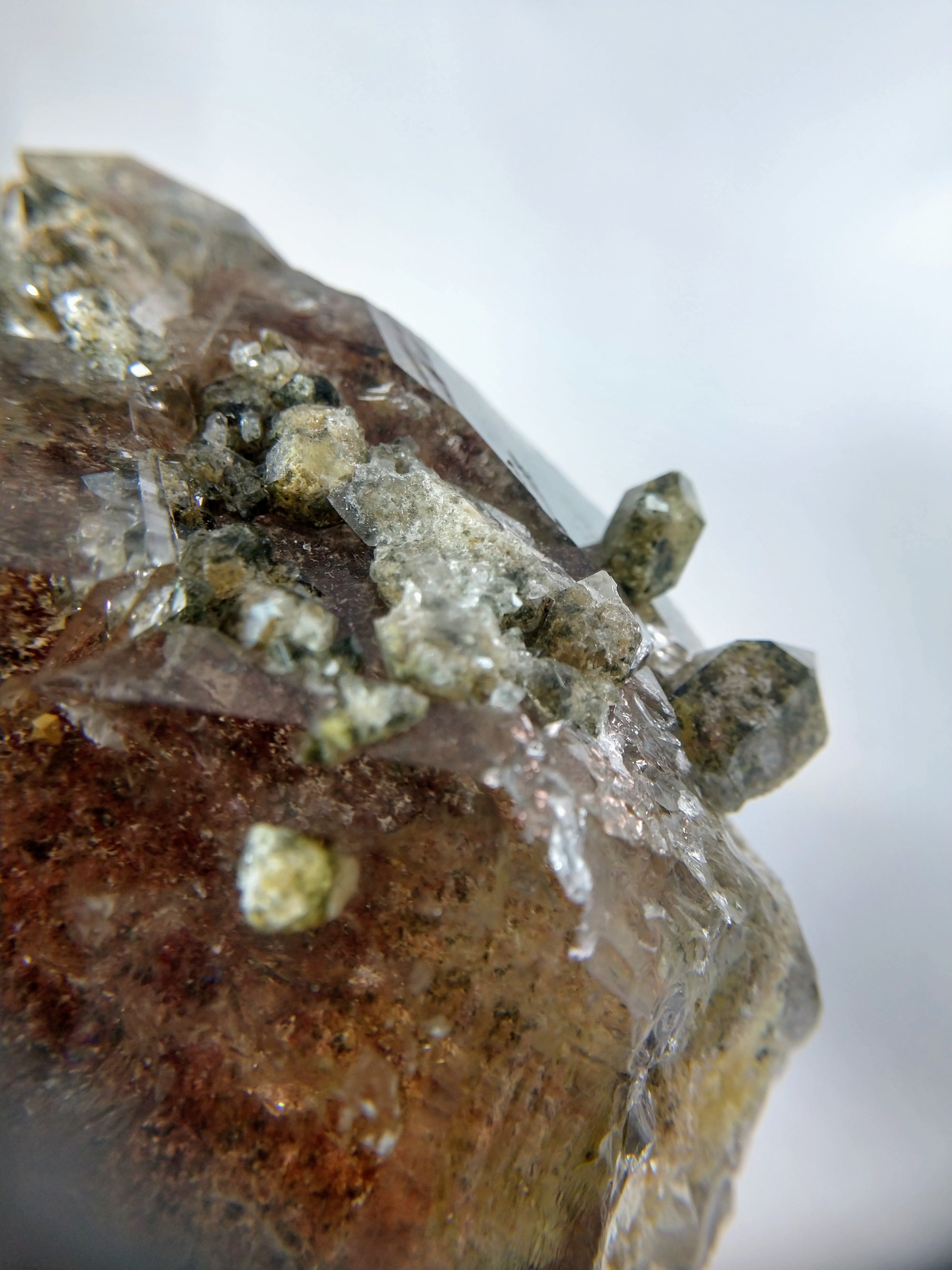 Lodolite (Quartz w/ Chlorite), Brasil