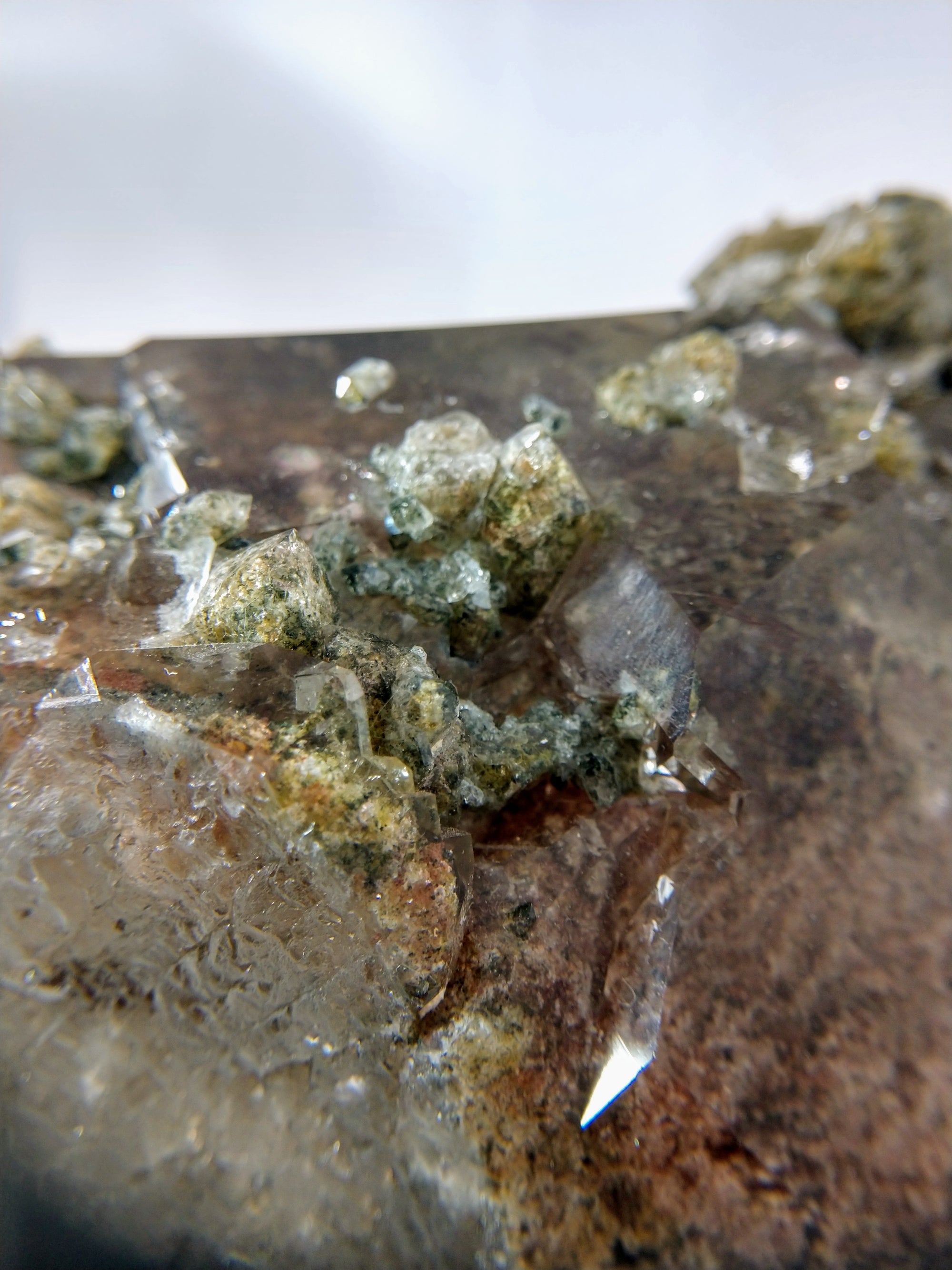 Lodolite (Quartz w/ Chlorite), Brasil