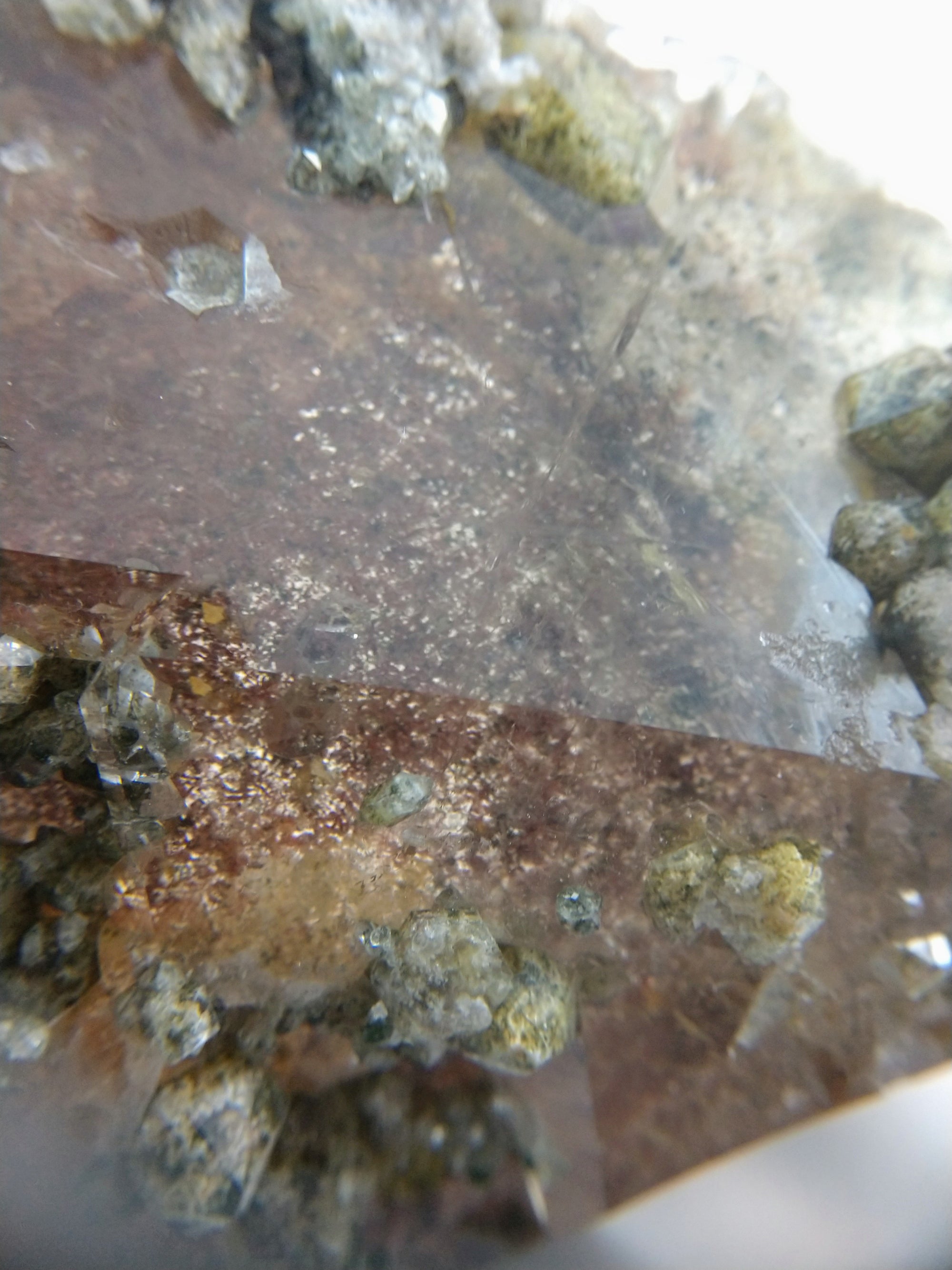 Lodolite (Quartz w/ Chlorite), Brasil