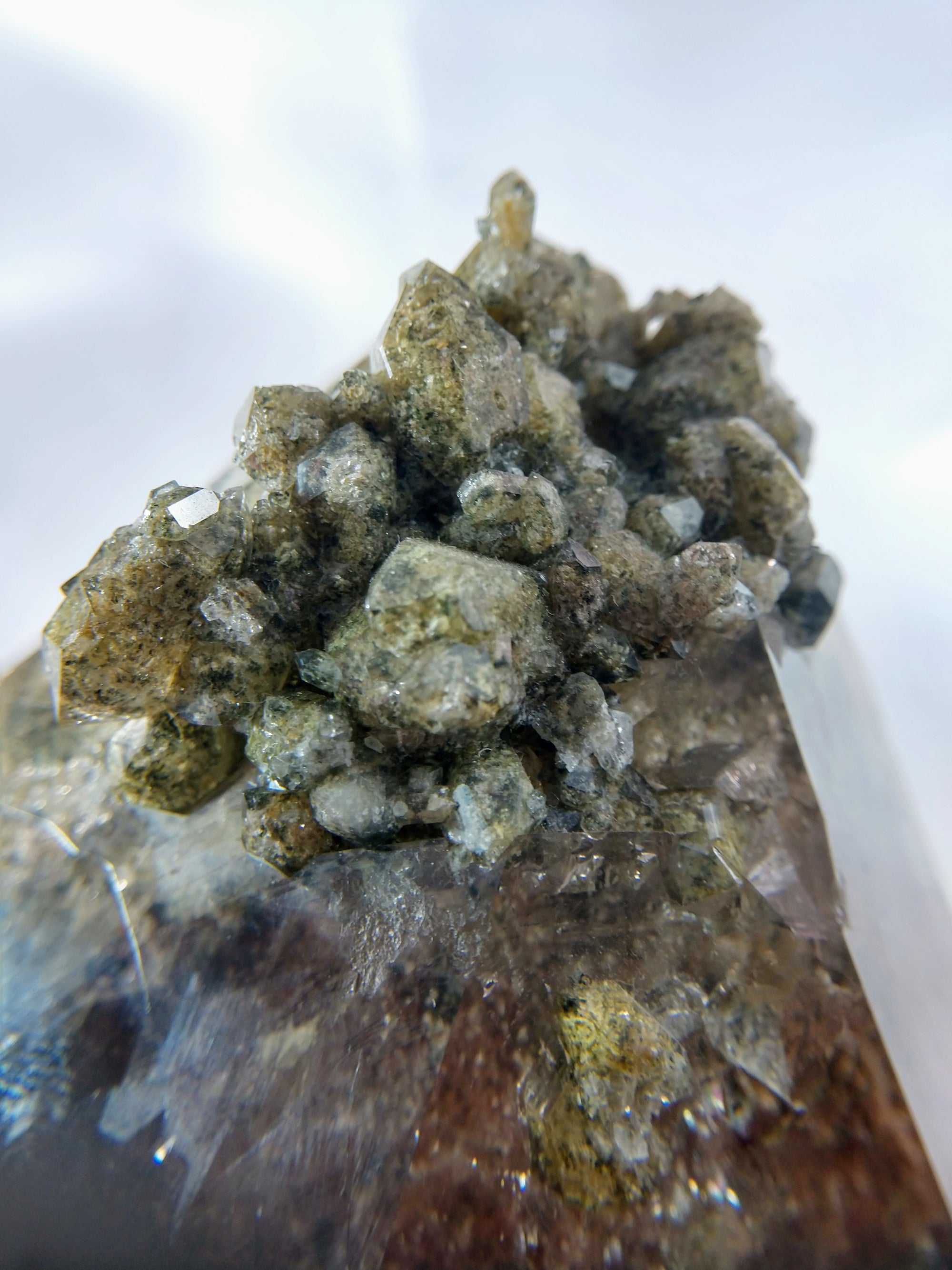 Lodolite (Quartz w/ Chlorite), Brasil